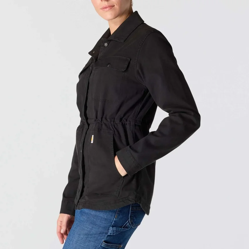 Women's Tencel Breathable Canvas Coat