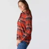 Women's Tencel™ Fiber Series Relaxed Fit Plaid Shirt