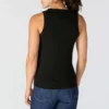 Women's Tencel Lightweight Breathable Ribbed Tank Top
