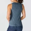 Women's Tencel Lightweight Breathable Ribbed Tank Top