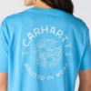 Women's Tencel Loose Fit Lightweight Floral Graphic T-Shirt
