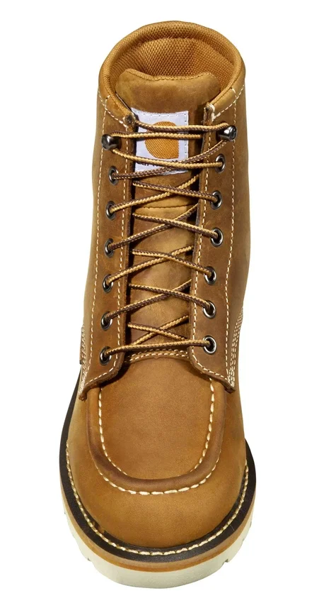 Women's Waterproof 6" Moc Toe Wedge Boot